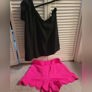 ee:some boutique top & Jodifl shorts